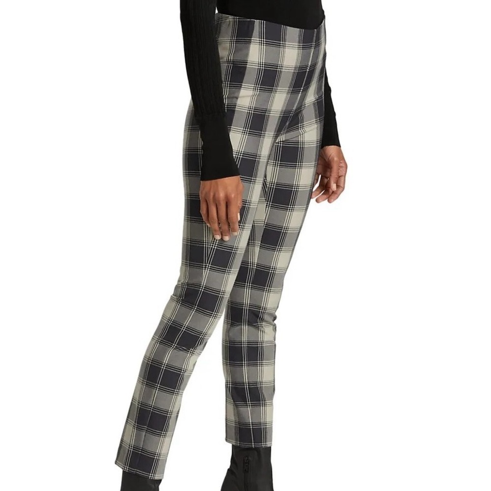 Rag & Bone blue grey plaid cigarette ankle pants - size 0 (XS) - Picture 2 of 8